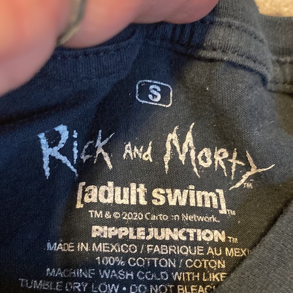 🎉🎉HP🎉🎉 Cartoon Network Rick and Morty T-shirt size S - Picture 4 of 4